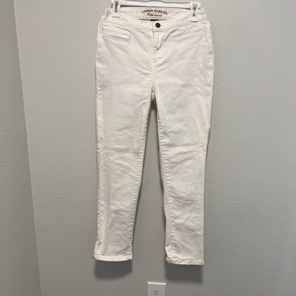 Ralph Lauren Petite High Waisted Skinny Jeans Size 4